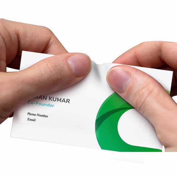  Non-Tearable visiting cards Single Side 1000